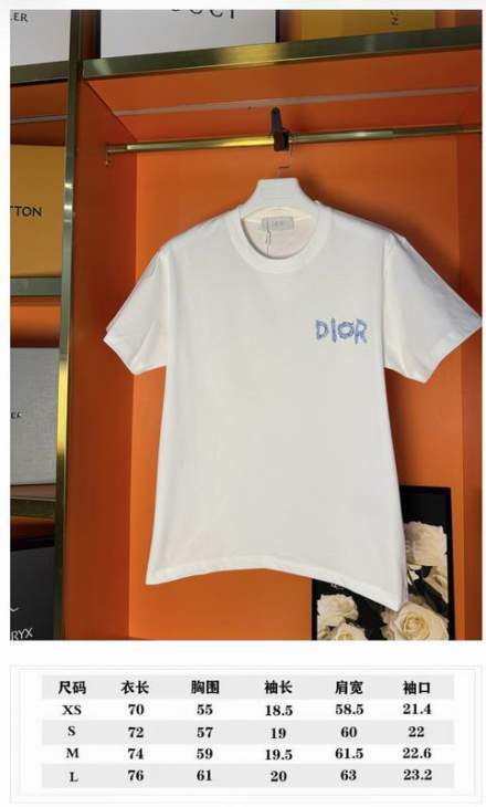 Dior T Shirts Short _SKUDiorXS-Llzytx008515509